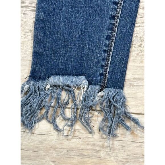 Wax Jeans Butt I Love You Distressed Jeans Size 3 - Picture 4 of 12